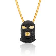 Collar con colgante deáscara de moda negra - Albaricoque - Ver 7