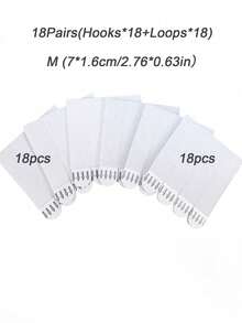 6/8/12/16/18/24pcs Hook And Loop Adhesive Hanging Strips, Self-Adhesive Hook & Loop, Suitable For Picture Frames, Canvas, Oil Paintings, Wall Art Decor, No-Drill Removable Heavy Duty, Car Mounting, Small Tool Storage, Non-Damaging Home, Office, Kitchen, RV Decor - Multicolor - View 20