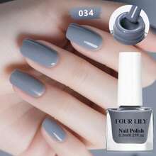 FOUR LILY 6.3ml Kuteks Kuku Berbasis Air yang Dapat Dikupas, Tanpa Perlu Dipanggang, Cepat Kering, Tahan Lama, Cocok untuk Salon, DIY, dan Penggunaan di Rumah, Tersedia Berbagai Warna - MultiWarna - View 15