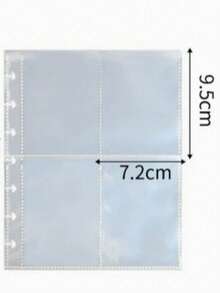 K-Pop Star Photo Card Album, Fits 3-Inch (Approx. 7.6cm) Photo Cards, A5 Size Idol Card Sleeves Suitable For DIY Collection, Anime, Manga, Instant Photo Album - Multicolor - View 7