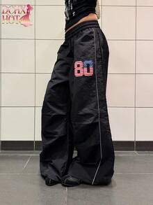 Women Sweatpants - Black - View 2