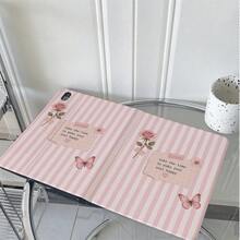 1件書本式翻蓋桌面支架保護殼，相容 iPad Pro (M5)/Air (M3)/11"(A16)/10.9/10.2/Air 5th Gen/Pro11/10th Gen/10.9 Inch 2022 智慧保護殼/Air 13(M3 2025)/Air 11(M3 2025)/11(A16 2025)/Galaxy Tab S10+/S9/A9，自動休眠/喚醒功能，相容 6/6pro/7/68pro - 彩色 - 查看 4