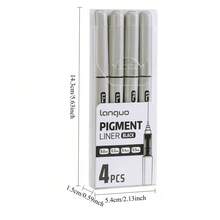 Set Pena Tinta Gambar Garis Halus 3/4 buah, Pena Sketsa Hitam, Ujung 0,2/0,3/0,4/0,5 mm, Cocok untuk Sketsa Detail, Album Foto, Jurnal, Garis Luar, Gambar Bunga Halus dan Karya Seni Gambar Tangan, Kembali ke Sekolah - lainnya - View 10