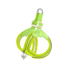 Pet Harnesses - Yellow Chest and Back Brace With Rope - View 6