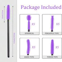20pcs Machine Cleaning Brushes, Reusable Dense Bristle Cleaning Brushes, Suitable For Sewing Machine Interior And Bobbin Area, Sewing Machine Cleaning Tool For Every Crevice - Multicolor - View 3