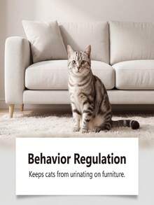 Pet Deterrent Spray, Home Cat Urine & Scratching Prevention, Portable Pet Training Spray, Cat Repellent, Long-Lasting, Effective & Gentle, Multi-Scenario Use, Odor-Free & No Residue - one-size - View 2
