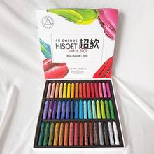 48 Vibrant Colors Oil Pastels ,Creamy Heavy Color Pastel Sticks Smooth Blending Drawing Crayons For Artists Art Painting & DIY Crafts - Sets - View 2