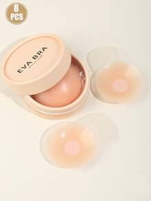 Summer Adhesive Nipple Covers Gift Set, Reusable, Lightweight Anti-Nipple Show, Invisible And Seamless, Women's Breast Stickers, Suitable For Weddings, Beach Vacations, Daily Wear - Multicolor - View 15