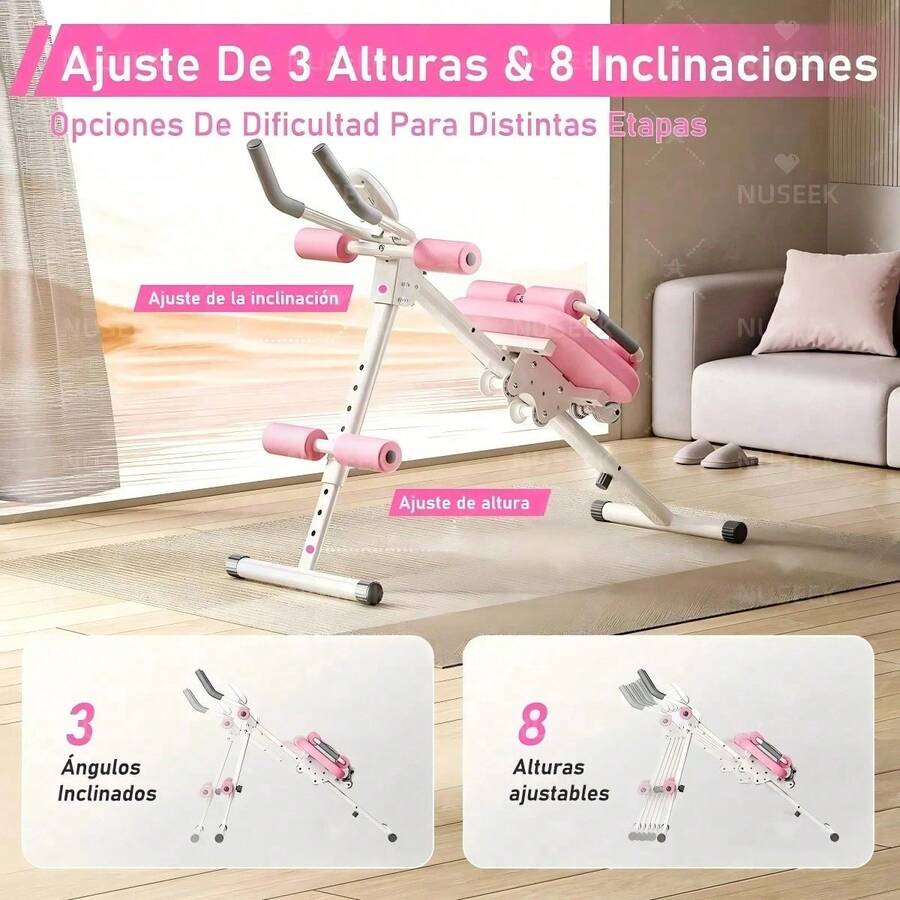 Multifunctional Abdominal Exerciser With Resistance Bands, Adjustable Home Fitness Equipment For Abdominal Muscle Training And Full Body Shaping - 1 Size Shaping Equipment - View 1