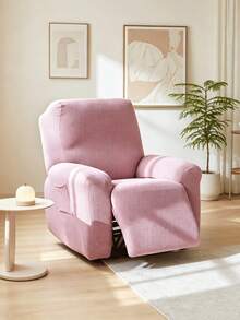 1-Seater Jacquard Recliner Sofa Cover, Non-Slip Elastic Sofa Cover, Washable Chair Protector, Elastic Recliner Sofa Cover, Non-Slip Sofa Cover For Living Room - Multicolor - View 11
