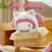 MINISO 可愛三麗鷗貓咪裝扮系列盲袋，卡通動漫角色迷你公仔，適合桌面花園裝飾與禮品收藏，生日、聖誕節、萬聖節送給家人朋友的完美禮物 - 1件隨機款式 - 查看 9