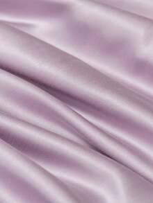 1pc Lightweight Luxury Quilt, Suitable For All Seasons, Thin, Washable, Durable Comforter - Lilac Purple - View 9