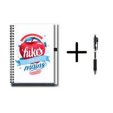 1 Set Cuaderno Espiral con Patrón Artístico de Manzana Arcoíris con Bolígrafo, 100 Páginas de Gran Capacidad, Adecuado para Registros de Trabajo, Notas de Estudio, Planificación Diaria, Etc. Diseño Exquisito, Escritura Suave, Opción de Regalo Perfecta para Graduación, Cumpleaños y Otras Ocasiones, También una Opción de Alta Calidad para Diario, Memorándum. - D+ Un bolígrafo - Ver 4