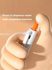 1/3/5pcs Creative Prank Water Spray Ballpoint Pens, Dual Function Writing + Water Spray Toy, Portable Pocket Size, Decorative Funny Prank Gadget, Suitable For Office, School, Joke Party, Prank Gift, Back To School - A - View 8