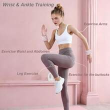 Adjustable Wrist/Ankle Weight Strap For Men & Women, Suitable For Gym, Yoga, Fitness, Walking, Jogging, Running, Dancing - Multicolor - View 6