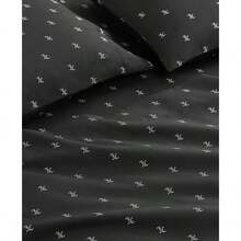 Juicy Couture Logo Link 6-Pc. Comforter Set |  | Comforters - Hot Pink/ Black - View 4