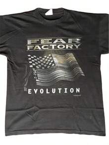 Camiseta vintage de la banda Peur, modelo 98 Raisin Bleu, de la fábrica. - Negro - Ver 1