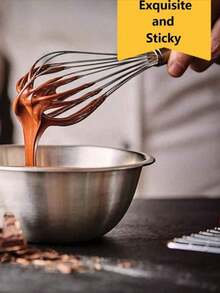 1pc/3pcs Stainless Steel Ball Whisk Set, Upgraded Cooking Mixer, Suitable For Stirring, Whipping, Mixing And Blending - Multicolor - View 4