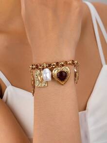 1pc Bohemian Vintage Elegant Casual Fashion Versatile Women's Bracelet - Multicolor - View 1