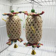 1件裝聖誕鳥燈籠玩具，DIY紙製鸚鵡燈籠玩具，適合鳥類啃咬 - 查看 6