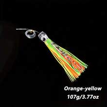GOTURE 1pc 107g/3.77oz Octopus Soft Bait Lure With Skirt Tail, Trolling Fishing Lure, Multiple Colors Available, Suitable For Freshwater And Saltwater - Multicolor - View 12