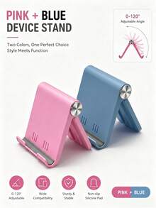1/2pcs Foldable Portable Phone Stand, Premium ABS Desktop Stand, Adjustable Angle Universal Stand, Multi-Angle Foldable Desktop Support, Compact Lightweight Pocket Size Design, Suitable For All Smartphones And Tablets, Stable Anti-Slip Desktop Storage, Office Home Daily Essential, Portable Travel Desktop Phone Stand Accessory - Promotional Price - View 23
