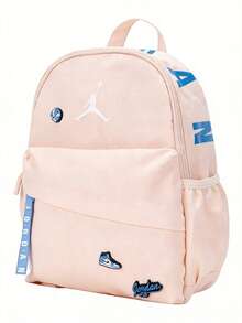 Nike Outdoor Lightweight Backpack 2026 Summer New Style Men's Women's Campus Commute Backpack JD2633034PS-004 - Light Pink - View 1
