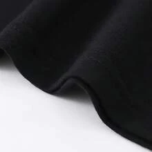 Loose Cotton T-Shirt I From Local Warehouse - 黑色 - 查看 3