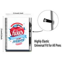 1 Set Cuaderno Espiral con Patrón Artístico de Manzana Arcoíris con Bolígrafo, 100 Páginas de Gran Capacidad, Adecuado para Registros de Trabajo, Notas de Estudio, Planificación Diaria, Etc. Diseño Exquisito, Escritura Suave, Opción de Regalo Perfecta para Graduación, Cumpleaños y Otras Ocasiones, También una Opción de Alta Calidad para Diario, Memorándum. - D+ Un bolígrafo - Ver 3