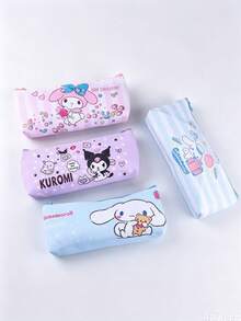卡通鉛筆盒 - 小學生文具盒 - 可愛外觀、高品質、大容量鉛筆收納，返校必備 - 彩色 - 查看 2