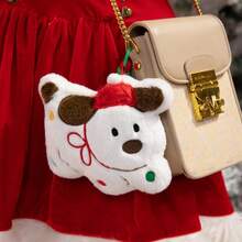 1pc Soft Cute Christmas Plush Throw Pillow Christmas Tree, Gingerbread Man, Christmas Dog Cushion Christmas Tree Decor Hanging Ornament Christmas Eve New Year Home Decor Throw Pillow Car New Year Pillow Christmas Eve Holiday Gift - Multicolor - View 10