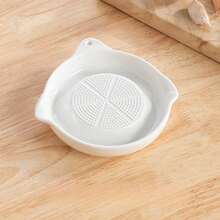 1个多功能陶瓷食物研磨器，手动土豆捣碎器，适用于生姜、大蒜、胡萝卜等，厨房工具 - 彩色 - 查看 11