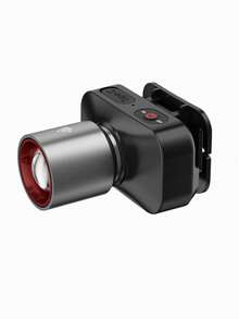 2/1pc Zoomable LED Headlamp With Stepless Dimming, Rechargeable Type-C Headlight With 3 Modes For Outdoor Activities For Outdoor And Indoor Use - 內建電池 - 查看 12