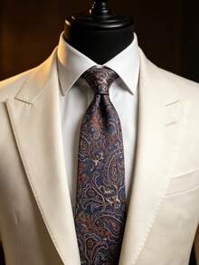 Navy Blue, Orange and Gold