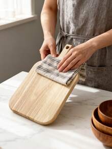Multi-Size Cutting Board With Handle, Steak Serving Board, Kitchen Chopping And Plating Board, Suitable For Breakfast Serving, Also For Main Course Preparation, Perfect Gift For Home Parties And Housewarming - View 8