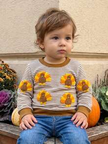 Newborn Baby Sweatshirts - Khaki - View 6
