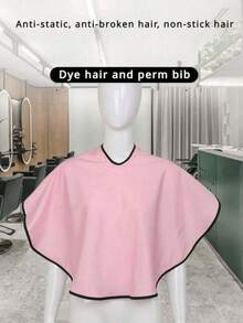 Lightweight Foldable Haircutting Cape, Unisex, Stain-Resistant Portable Hairdressing Robe With Storage Pocket, Professional Hair Styling Cape, Suitable For Home, Dorm, Travel And Salon Use - Multicolor - View 5