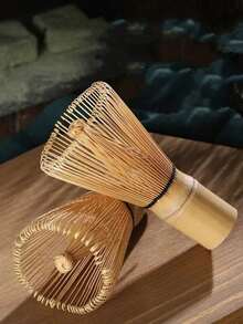 1pc Bamboo Matcha Tool Set, Matcha Whisk, Matcha Scoop, Japanese Matcha Tools, Matcha Accessories - One Size - View 2