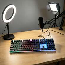 1pcs Multi-Color RGB Wired USB Mouse, Keyboard And Mouse, Keyboard, PC Gaming, Office Desk Accessories For Desktop Laptop - View 16
