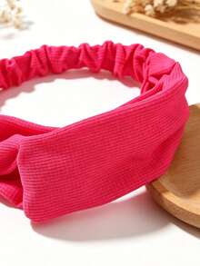 4-Pack Solid Color And Plaid Headbands,Fashion Accessories For Everyday Wear Hair Band,Summer Hair Accessories For Women - Multicolor - View 9