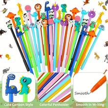 50pcs Animal Shaped Gel Pens, Office Signature Pens, Holiday Small Gifts, No Paper Jam - Suitable For Notes, Homework And Office Use - Multi-Color Assortment - A - View 10