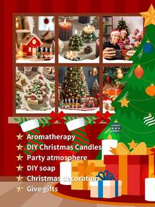 EMBRACEX. 10ml Christmas Essential Oil Christmas Wreath Christmas Bell Christmas Gnome Christmas Sock Christmas Pine Cone Nutcracker Christmas Gift Candle Making - Christmas - View 11