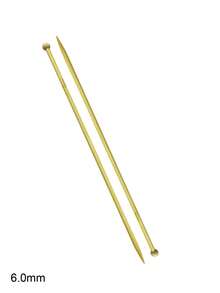 35cm Natural Bamboo Single Point Knitting Needles, 2pcs/Pack, 12 Sizes Available, Smooth & Lightweight Knitting Tool, Suitable For Home DIY And Women Knitting Enthusiasts, For Scarf, Sweater Hand Knitting - 35cm Bamboo White Double-pointed Knitting Needle - View 13