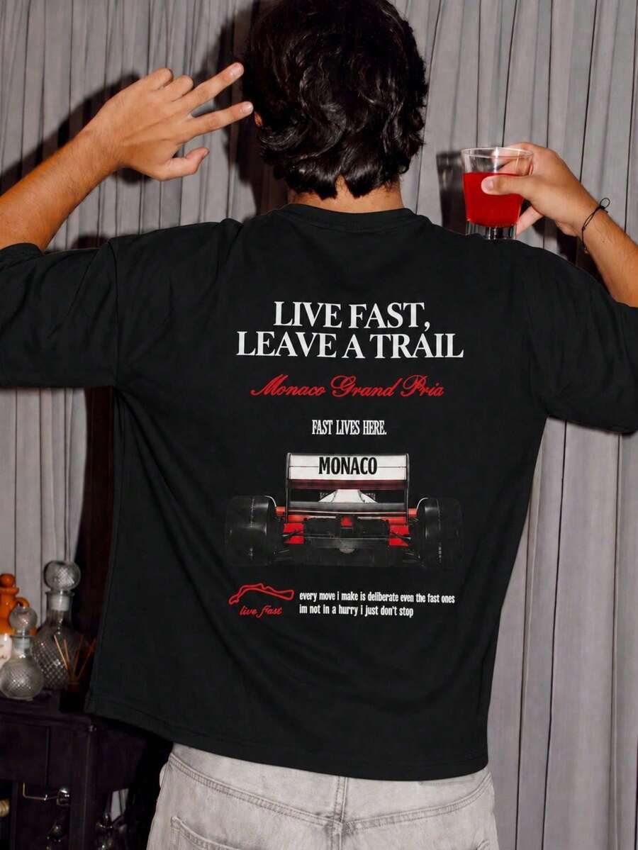 Camisetas de hombre - Negro - Ver 1