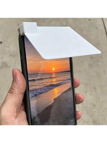 Visera solar plegable y de ángulo múltiple para teléfono, diseño antirreflejo - Universal, adecuado para actividades al aire libre, en el automóvil, ciclismo, campamento y viaje - A - Ver 12