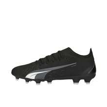 Puma Ultra Match FG/AG Football Boots - Shock-Absorbing, Lightweight, Comfortable, Breathable, Slip-Resistant, Wear-Resistant, Short-Stud, Long-Stud Rubber Soleplate - Black - View 3