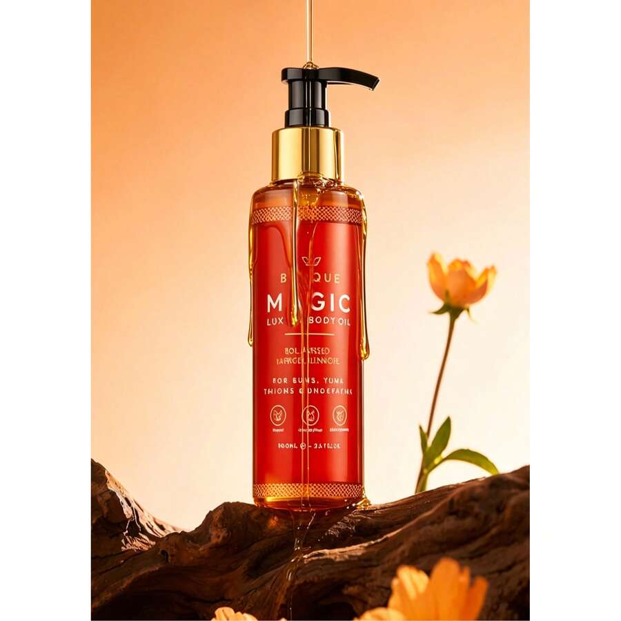 After Shower Body Oil For Women, Hydrating Skin Care For Full Body That Plumps, Tightens, And Firms Skin With Natural Ingredients, Luxury Spa Gifts - Pack Of 1