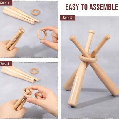 Baseball Display Stand With Wooden Base, Baseball Display Rack, Desktop Centerpiece Decor, Suitable For Baseball Sports Enthusiasts, Baseball Stand, Baseball Rack, Wooden Base Ball Display Stand