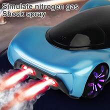 2.4GHz 遙控漂移特技車,模擬霧面電鍍 RC 玩具車,附噴霧、LED 燈與音樂,360° 旋轉特技輪胎,充電底座,長效可充電電池,適合 8 歲以上男孩女孩的電動遙控車玩具 - 彩色 - 查看 8