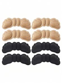 2/4/6 Pairs Heel Pads: Unisex Heel Anti-Slip Pads - Heel Cushion Pads, Shoe Insoles, Solve Oversized Shoe Problem - Ultra Soothing Heel Protection Pads, Relieve Heel Pain, Heel Slippage, Blisters And Friction - Multicolor - View 12
